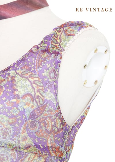 Smoky Grape 滿版印花網紗洋裝4