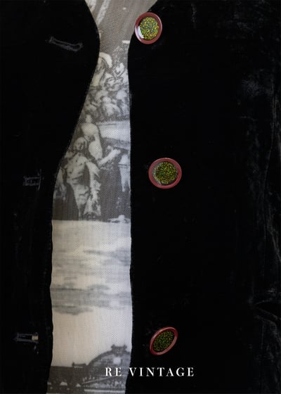 Magic wand 小花與絨布西裝小背心13