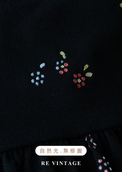 質感單品 - 盛夏夜的秘密花園法式少女碎花背心11