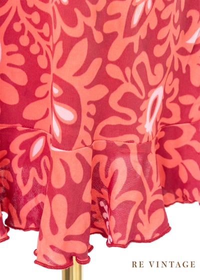 Raspberry 粉系圖騰美裙（25-28"）4