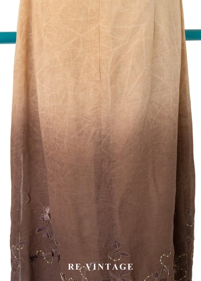 咖啡漸影花香韻味長洋裝16