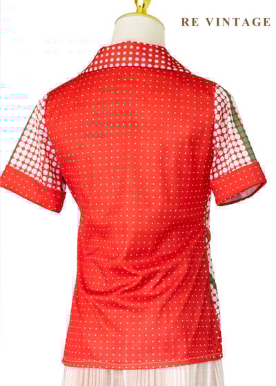 點點條紋夏日嘉年華短袖上衣10