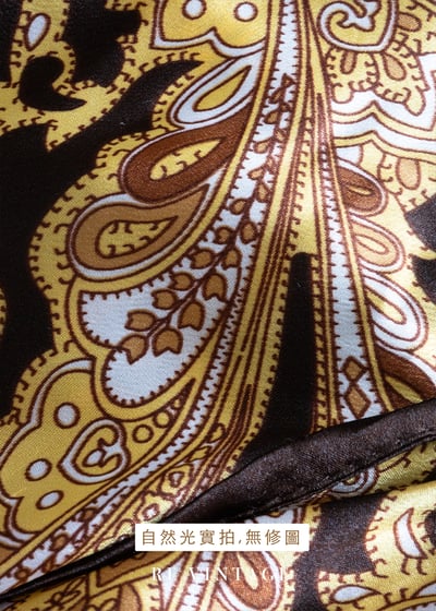 幻境帝國緞面繞頸洋裝17