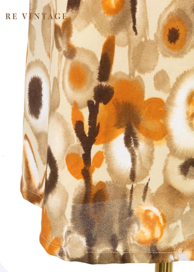 秋日暈染水彩花裙（26"）11