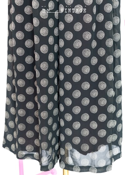 煙火綻放湖水綠高腰大寬版長褲9