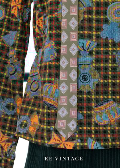 國王皇冠深綠色燈芯絨上衣9