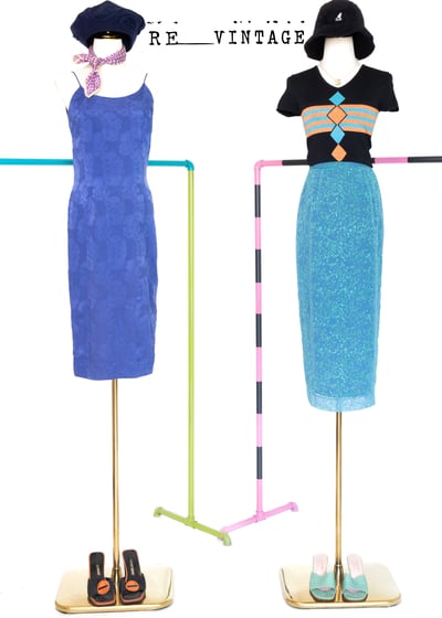 水藍橘子菱格薄款針織上衣2