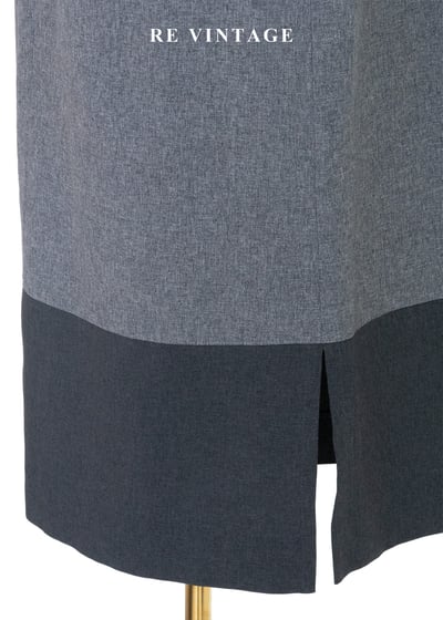 質感單品 - 視覺中心水泥灰長洋裝13