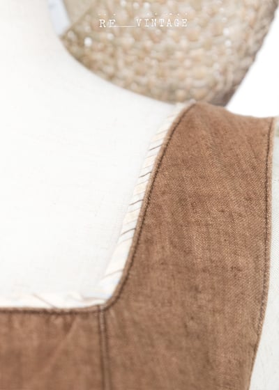 奧地利製- 超美的摩卡宗嬉皮洋裝9