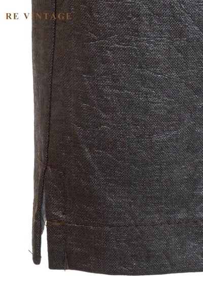 質感單品 - 深咖啡色壓紋帥長褲（28"）13