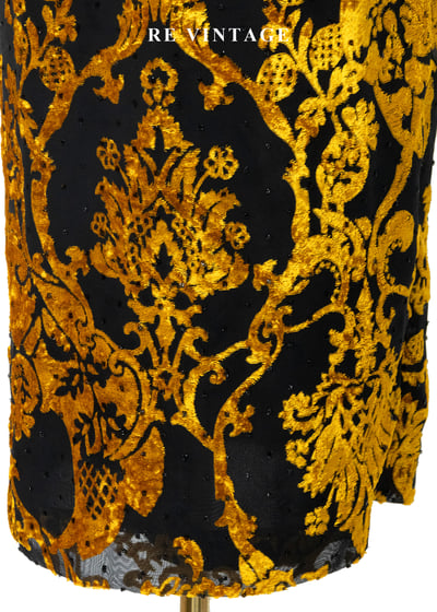 宮廷金碧輝煌繁花圖騰長裙（30"）4