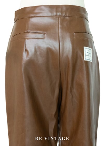 沙漠裡的玫瑰皮革長褲（28”）12