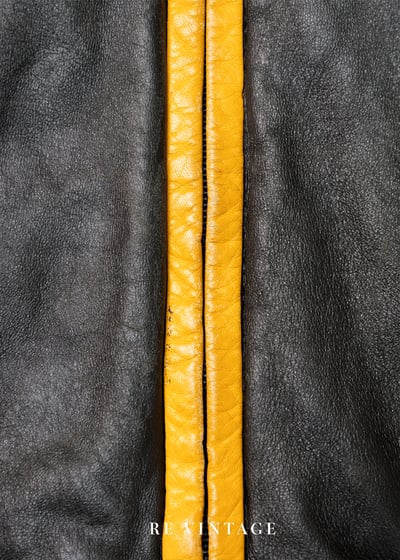 Homerun帥氣の皮革背心 （羊皮）17