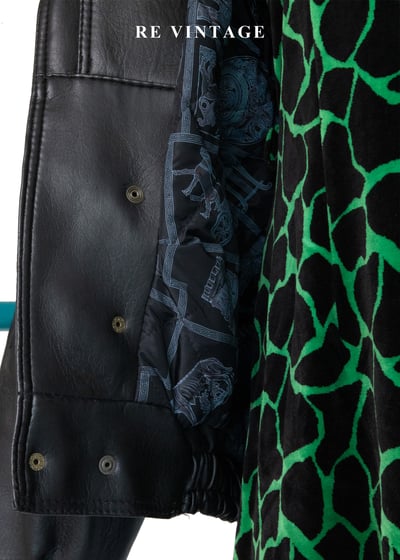 質感單品 - 冬季帥氣雙穿寬版皮革外套9