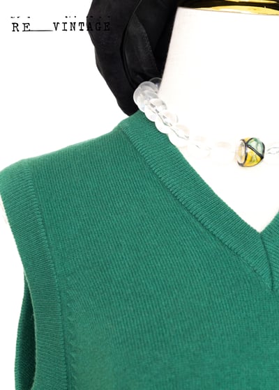 寶綠色毛衣針織背心10