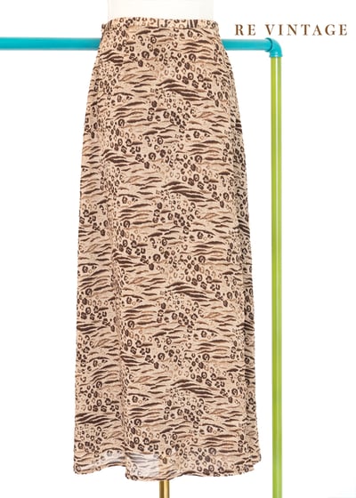 Mixed Animal Print 中長裙（24"）6