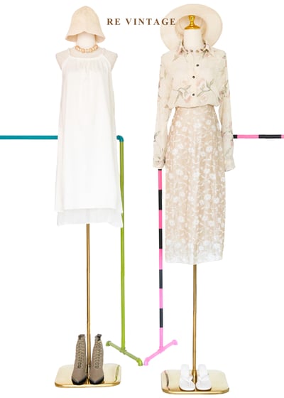 雪白公主編織領洋裝2