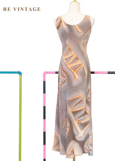 沙丘符號旅途痕跡長洋裝11