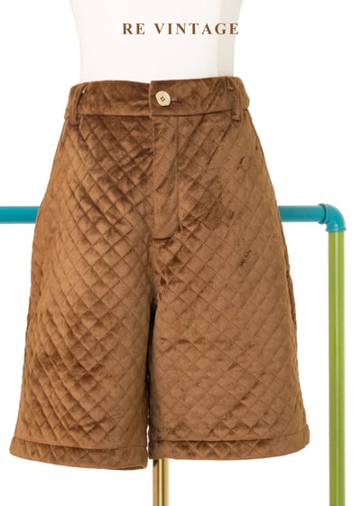 Caramel Quilt 織線溫度短褲（28"）1