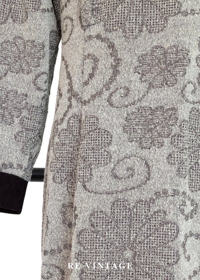 質感單品 - 溫潤培茶壓印花紋西裝式長洋裝18