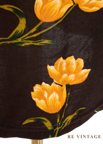 柑橘花香深巧克力色細肩帶洋裝8