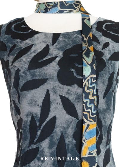 墨染薔薇緹花迷人洋裝5