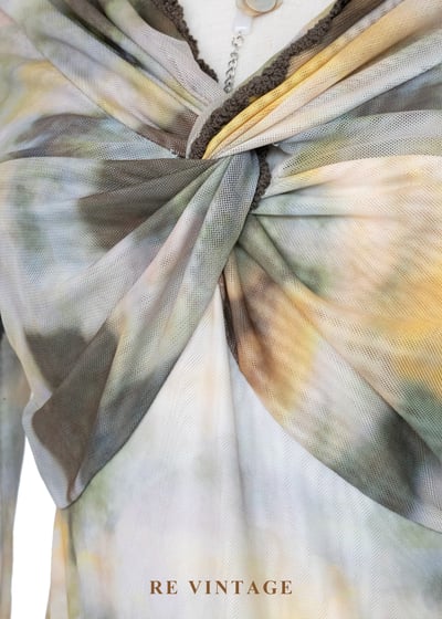 模糊邊界迷幻渲染扭結洋裝7