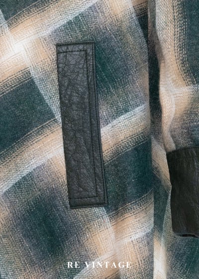 Echo in the Pines 霧裡森林格紋長洋裝9