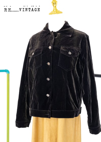 黑巧克力水蜜桃手感夾克外套2