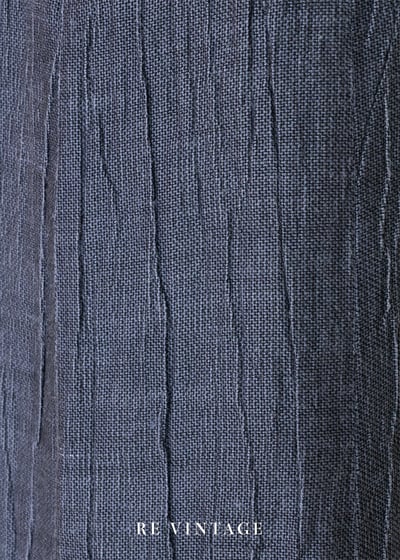 藍染花徑花朵的故事長洋裝16