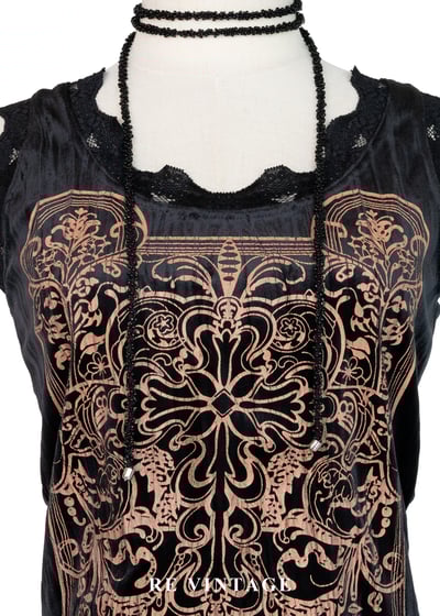 古世界華麗粉紅圖騰絨布背心4