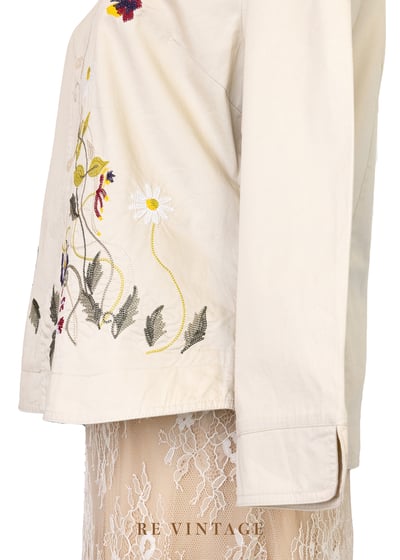 氣質單品 - 香草棕蝴蝶小花園襯衫8