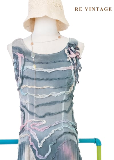海霧 - 水彩記憶波紋洋裝3