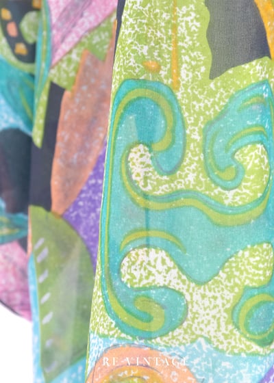 果凍馬卡龍色植物園襯衫8