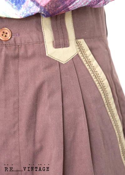 煉乳巧克力色五分短褲6