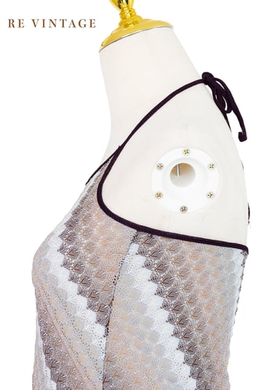 Raindrops 織品斜紋繞頸露背小上衣7