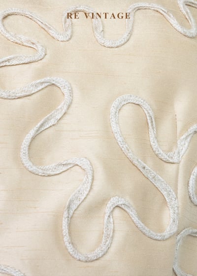 氣質單品 - 米色立體流動的詩上衣6