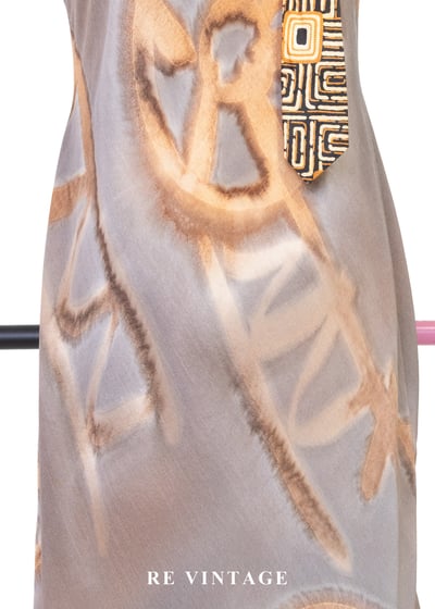 沙丘符號旅途痕跡長洋裝7