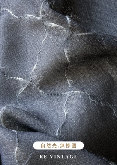 霧灰不規則線條短裙（25"）12