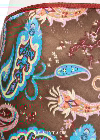 香港製 - 優雅光澤變形蟲美裙（28"）5