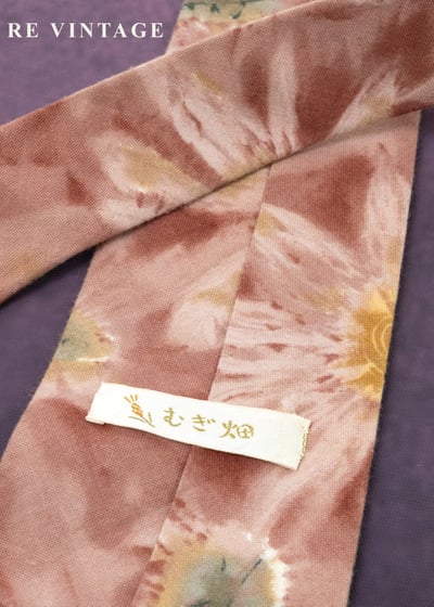 花朵粉彩柔光綻放領帶4