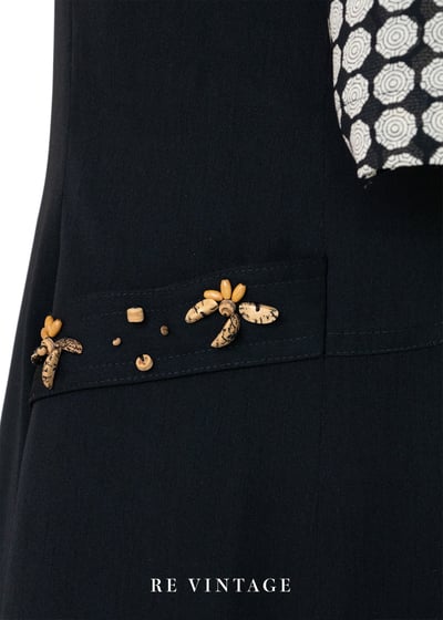 質感單品 - 黑系木珠吊帶長裙10