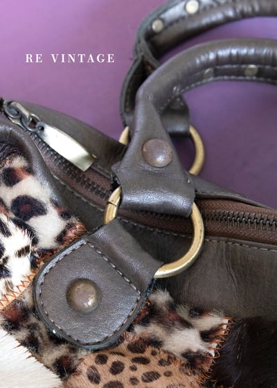 動物野性拼貼怪可愛手提包8