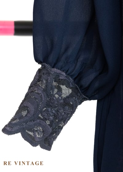 深海褶學 - 百褶金釦貴氣襯衫5