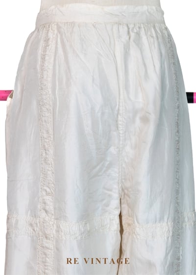 『歐洲寶物』雲朵呼吸 - 皺摺格紋時髦長褲（27"）11