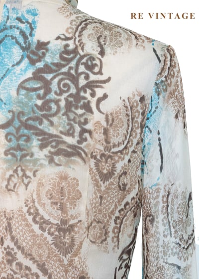 吟遊詩人 - 編織繫繩花會圖騰仙氣上衣11