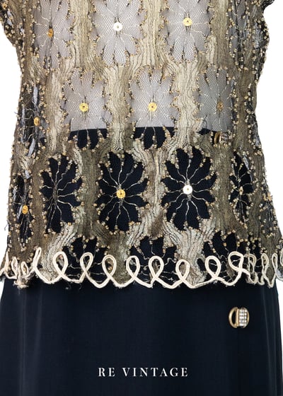 巴洛克の金色夜曲透膚背心4