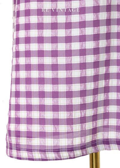 Lavender Romance 經典格紋洋裝5