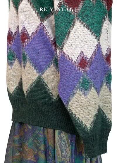 Autumn in argyle 文藝靈魂格紋毛衣10