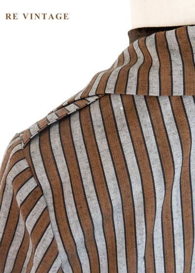 倫敦街頭的偵探線條長版薄外套15